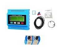 Water Flow Meter, TUF-2000M Digital Ultrasonic Flowmeter Module with TM-1 Sensor DN50~700mm Indicator Counter Water Flow Meter