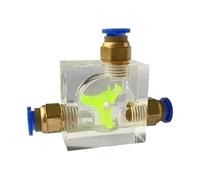 Water Flow Observer Suitable for Engraving Machine Flowmeter Water-Cooled Spindle Motor Rotation Observer Cooling Indicator 6/8/10/12/16mm(19)