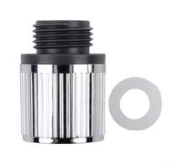 Water Flow Regulator Valve For Bathroom Shower, Controls Excessive Pressure And Flow Rate, Fits Standard Hand Shower Hose Setup(Silver)