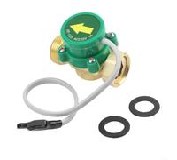 Water Flow Sensor HT120 120W Brass Paddle Switch for Lawn Sprinkler RV Water Tank Automatic Control G3/4