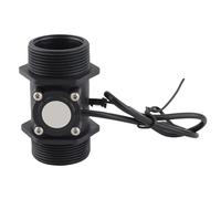 Water Flow Sensor Swimming Pool Turbine Flowmeter YF DN40 DC 35-24V 47mm High Sensitivity Small Size Durable Long Service Life