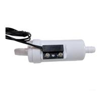 Water Flow Switch Reed Sensor for Garden Pumps - IP65 Adjustable 0.8-1.2L/min Control Valve White 98mm(CL08C)