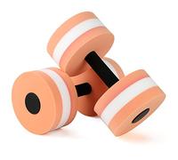 Water Foam Dumbbell, 2 PCS EVA Water Floating Dumbbell, Water Weights Dumbbells, Weight Loss Water Sports Fitness Tool for Water Exercise, Yoga Exercise, Pool,EVA Water Floating