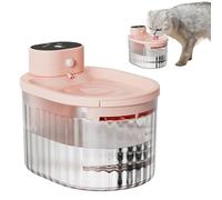 Water Fountain for Cats,3L Rechargeable Automatic Feeder Smart Sensing | Pet Drinking Fountain Cat Waterer | for Kitten Puppy Indoor Home Apartment Dorm Travel Watering
