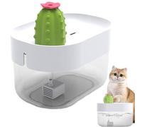 Water Fountain for Cats - Washable and Silent Dispenser Drinker 3 Litres | Hydration for Cats, for Home, Home and Drinking