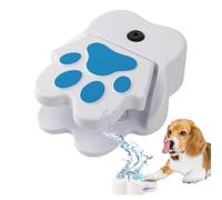 Water Fountain for Puppies - Step Paw Sprinkler Dispenser, Drinking Toy for Pets Outdoors, Durable, Dog Water Container for Garden, Yard, Lawn, Summer, Backyard, Training and Sp