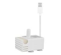 Water Fountain Pump - Silent Motor Drive, Compact Energy Design, USB Power Input, Space Saving Shape | Pet Drinking Fountains Aquariums Hydroponics Rock Garden Water Landscapes Continuous