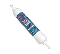 Water Gem Under Sink Filter System Replacement Inline Filter | Kitchen Tap Water Filter Cartridge | Universal 3/8" Male Stem Filter for Chlorine, Taste, Odour and Scale (2 Pack)