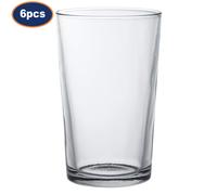 Water Glass Highball Clear Chope Unie Tumblers Drinking Glassware 330ml 6Pcs
