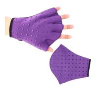 Water Gloves Swim - Webbed Training Mitts | Neoprene Wrist Strap Provides Strength Exercise, Swimming Aqua Fitness Men Women Kids Pool Workout Paddle Hand Gear Usage