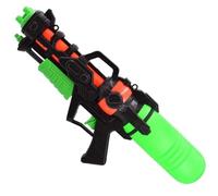 Water Gun 16 Inch Pump Action Blaster - 42cm Super Soaker Style Shooter with Twin Nozzles & Large Tank for Garden Pool Beach Games Kids Adults Summer Outdoor Fun