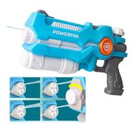 Water Gun 800cc Large Water Pistol for Kids Adults 30-40ft Long Range Powerful Watergun Super Soaker Water Blaster Shooter, Summer Beach Pool Water Fight Squirter Toys for Boys