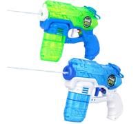 Water Gun Pistols for Kids, 2 Pack Water Pistols 20ft Range Water Soaker, Outdoor Swimming Pool Water Squirter Shooter Outdoor Beach Garden Water Fighting Toys Gifts for Boys Girls Children