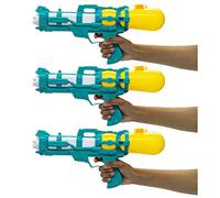 Water Gun Summer Pistol for Kids - Medium Water Gun 14.5" x 6" / 37cm x 16cm - Water Shooter Swimming Pool Blaster Kids Water Shooter for Summer - Swimming Pool Beach Party Water Pistols (Pack of 3)