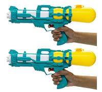 Water Gun Summer Pistol for Kids - Pack of 2-37cm x 16cm Water Shooter Swimming Pool Blaster Kids Water Shooter for Summer - Swimming Pool Beach Party Water Pistols