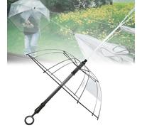 Water Gun Umbrella,Transparent Umbrella Squirt Gun,Use Rain Shelter&Water Toy for Backyard Water Fights,Pool Parties,Prank Games (4)