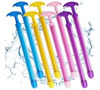 Water Guns for Kids - 4 Pack Water Blasters Squirt Toy, Outdoor Summer Water Toys for Outdoor Swimming Pool, Backyard, Beach Water Game Fighting Play Pool Toys (8PCS)
