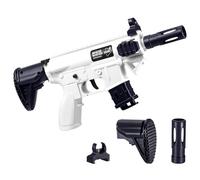 Water Guns Kids, 150ml Swag Small Water Pistol, Space-age Look Mini Water Gun Ideal Swimming Toys for Kids 3-10, Cyberpunk Vibes Leak-Proof Water Squirter Games for Garden Pool Cat Dog Pet