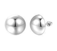 Water Half Empty Earring Women Girl Jewelry Punk Party Metal Personalized Simple Design Charm Jewelry Small Hoop Earring for Women Silver Gold Plated