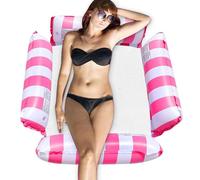 Water Hammock for the Pool, Inflatable Water Hammock, Pool Float, Pool Chair Float for Relaxing in the Swimming Pool, Lake or Holiday, Outdoor, Hammock Chair Float and Lounger