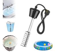 Water Heater for Bath, Pool, Portable Water Heaters, 2500 W Immersion Heater, Paddling Pool Heaters, for Home Camping Bath Pool Outdoor (Ordinary style)