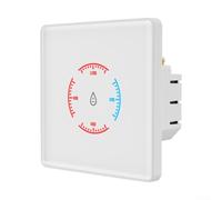 Water Heater Smart Switch 40A WiFi Connected For Tuya Platform Supports Voice Commands Through For Alexa Google And Mobile App Management(White)
