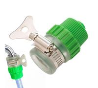 Water Hose Connector - Rubber Joint for Garden | Universal Tap Adapter for Faucet Outer Diameter 14-21mm | Yard Irrigation Pipe Quick Connect Accessories