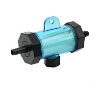 Water Hose Filter for Car Brake and Home Water Systems, Made from ABS and Nylon Materials, Transparent Design to Monitor Filtration Status Easily (12mm)