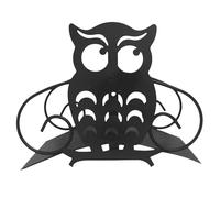 Water Hose Holder, Heavy Duty Cast Iron Garden Hose Holder - Decorative Owl Shape Storage Hose Reel Organizer for Outdoor Yard, Lawn, Patio for Outdoor Yard