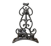 Water Hose Holder, Iron Bird Design Vintage Decor Rack, Wall Mount Hose Hanger, for Indoor Courtyard Garden Patio Deck Fence House Outdoor Yard