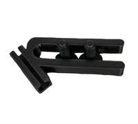 Water Hose Holder - Water Pipe Mounting Clamp for Bucket,Adjustable Barrel Tube Mounting Clamp for Liquid Filtration Cleaning Work Garden Irrigation