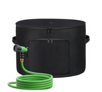 Water Hose Holders for Outside,Backyard Water Hose Reel Oxford Container - Large Container for Yard Farm Patio Warehouse Garage Gardener Backyard Outdoor Balcony Pathway Poolside