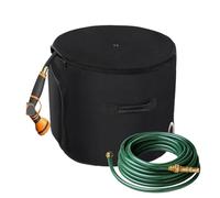 Water Hose Storage for Outside | Backyard Water Hose Reel Oxford Container - Large Container for Yard Farm Patio Warehouse Garage Gardener Backyard Outdoor Balcony Pathway Poolside