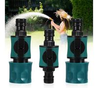 Water Hose Switch Quick Connector Garden Hose Connector in Lines Water Hoses Fittings Hosepipe Connectors Quick Release GardenHose Shut Off Valve Gardena Hoses Connectors & Accessories,3 Pcs