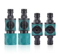 Water Hose Switch Quick Connector Garden Hose Connector in Lines Water Hoses Fittings Hosepipe Connectors Quick Release Garden Hose Shut Off Valve Garden Hoses Connectors & Accessories,4 Pcs