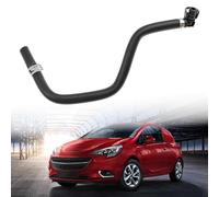 Water Hose Thermostat Housing to Header Tank Hose, Coolant Flange Water Oulet Hose Compatible for Opel Meriva Corsa, for Vauxhall Corsa Meriva Replace# 1337868 1336027 13249353