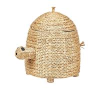 Water Hyacinth Wicker Turtle Basket Natural MONTAGU