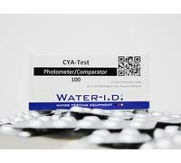WATER-I.D. - CyA Test Photometer Tablets | Accurate Cyanuric Acid Measurement | Suitable for PoolLab 1.0 & 2.0 | Rapid Dissolution | Pack of 100, White