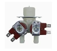Water Inlet Double Valve Solenoid Valve ，Compatible For Haier，FPS135-270G 0024000126B Automatic Drum Washing Machine(Red)