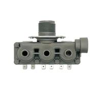Water Inlet Fill Valve Compatible For Haier FCT-22-B11/B13 Triple Water Inlet Valve, 3 Coil 220V 50Hz Solenoid Valve Washer 0024000339/A Solenoid Valve
