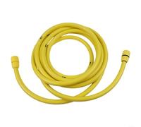 Water Inlet Hose Kit for Garden Hose Connections and Vehicle Cleaning Stations with 5-Point Fitting System and Weather-Resistant ABS Body (6m)