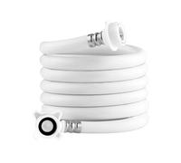 Water Inlet Hose - Washer Connection Line for Washroom | PVC Material with Safety Valve, Shatterproof Design, Flexible Lines, Easy Assembly, Ideal for Laundry Room, Student House