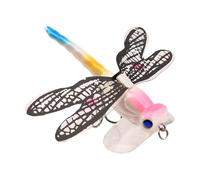 Water Insect Fishing Lures - Pseudo-dragonfly Baits, Widely Use Triple Hook | Simulation Fly Trap Tackle for Riverbank Lake Lake Saltater Coastal Area Area