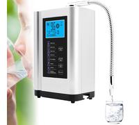 Water Ionizer Machine for Home & Office, Alkaline Drinking Purifier with pH 3.5-10.5, Ionized Hydrogen Filter, Antioxidant Technology, 5-Stage Purification System