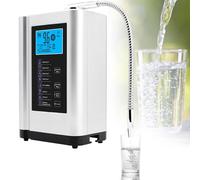 Water Ionizer Purifier Machine - Alkaline Acid Water, PH 3.5-10.5, ORP +400~-500mV, 8000L Filter, Auto Cleaning, Intelligent Voice Control