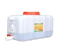 Water jerry can Outdoor Travel Multifunctional Water Tank 30L/45L/70L/150L/200L Portable Water Bucket Water Container Plastic Bucke Outdoor Equipment,Bucket Horizontal Square Water Storage (Size:150L)