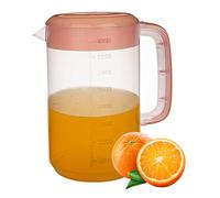 Water Jug Plastic Water Carafe Jug 4L Large Carafe Drink Pitcher Clear Drink Pitcher Jug for Summer Drinks Making Water Carafe Jug