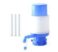 Water jug Pump Manual Water Pump Portable Water Dispenser Pump with Water Stop Valve Hand Press Water Jug Dispenser Bottle Pump Fits Most 2-6 Gallon Water