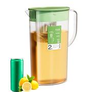 Water Jug with Fruit Infuser | Water Infuser Pitcher - 2 Litre Water Jug with Lid and Fruit Infuser - Beverage Service, Cold Water Pitcher, Dispenser pe