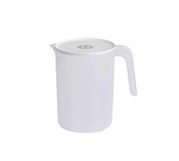 Water Jug with Lid,Heat-Resistant PP Handle Design Fridge Water Pitcher,Refrigerator Cold Kettle for Beverage Fruit Juice Tea Beer,2000ml